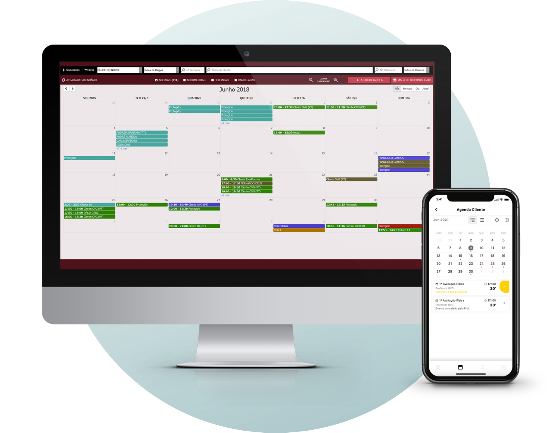 Workflow das Cadeias de Ginásio