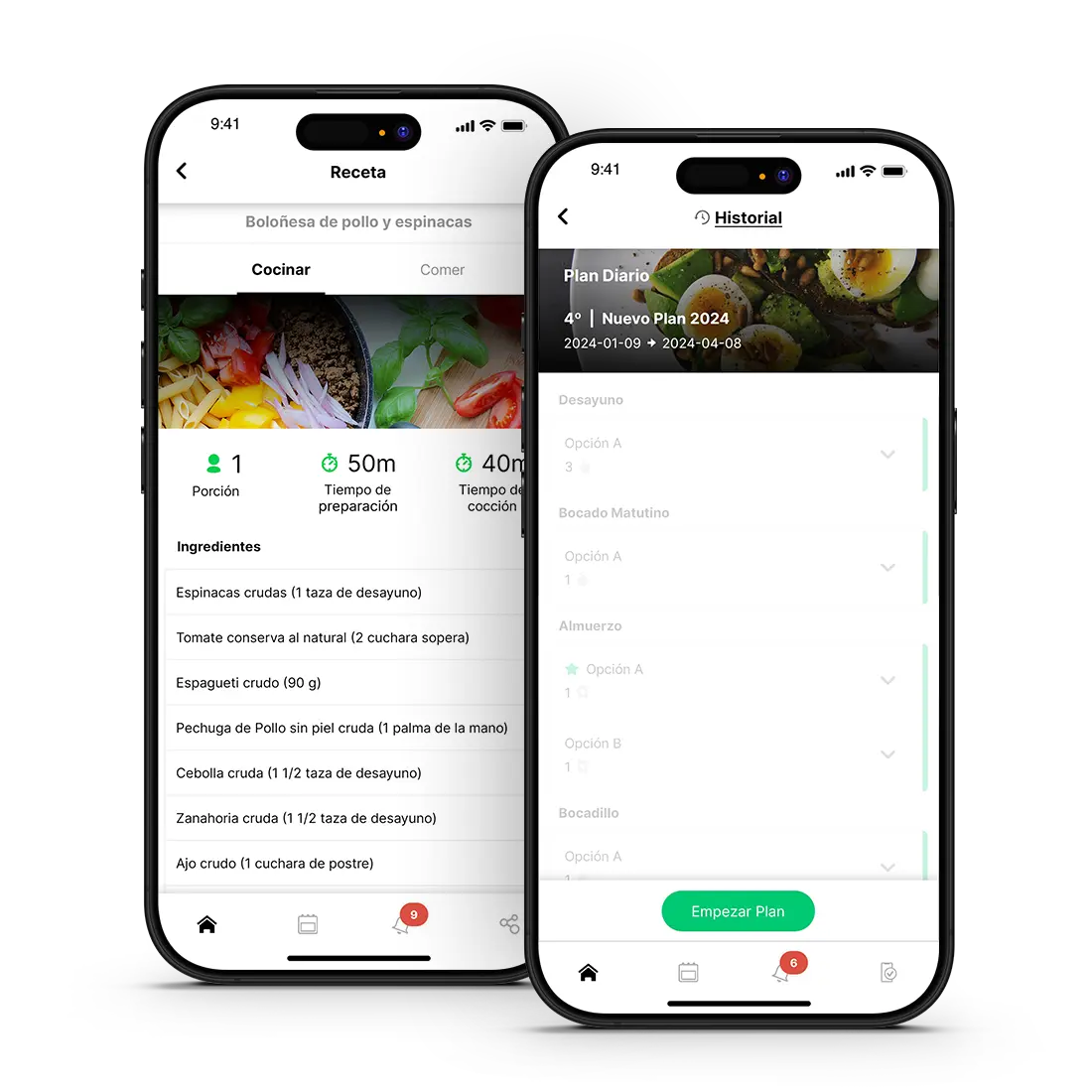 Planificación Personalizada de la Alimentación OnVirtualGym