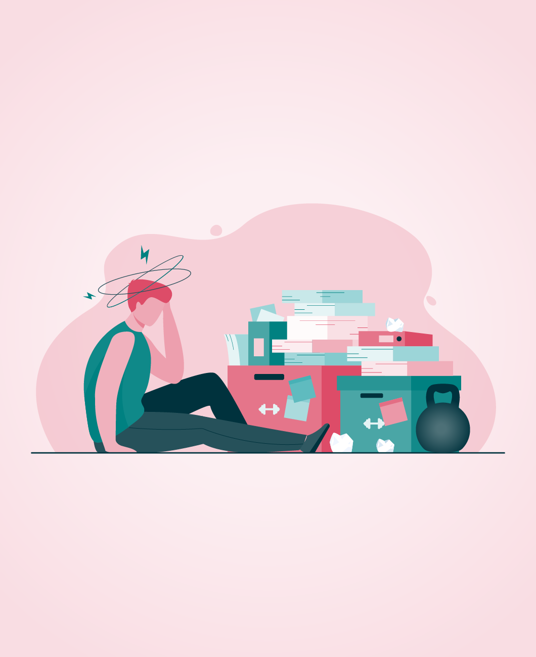 O Custo invisível da desorganização no dia a dia do Ginásio